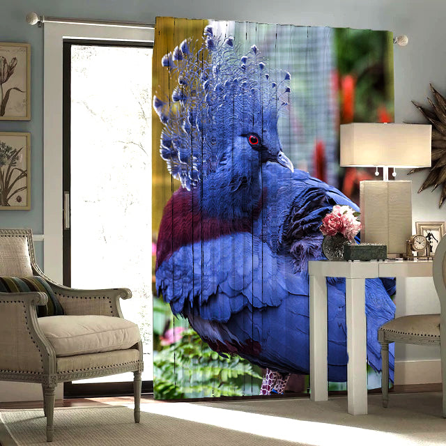 Awesome hoodied 3D all print Victoria Dove Curtains  skull - VNC0033