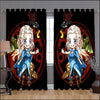 Awesome hoodie Game of Thrones Chibi Printed 3D Grommet Window Curtains ND142