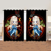 Awesome hoodie Game of Thrones Chibi Printed 3D Grommet Window Curtains ND142