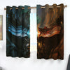 Awesome hoodie Game Of Thornes Dragon Battle Printed 3D Grommet Window Curtains ND143
