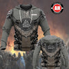 Awesome hoodie-Viking God 3D All Over Printed for Men and Women Hoodie TH071