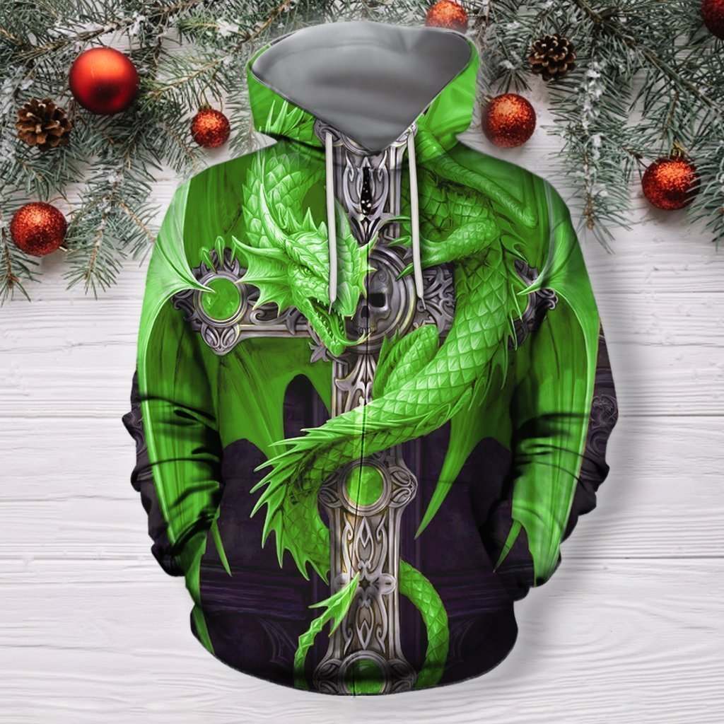 3D AOP Luminous Dragon Shirt