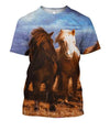 3D All Over Print  Animals Horse for Men and Women Hoodie VN0001