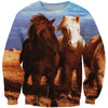 3D All Over Print  Animals Horse for Men and Women Hoodie VN0001