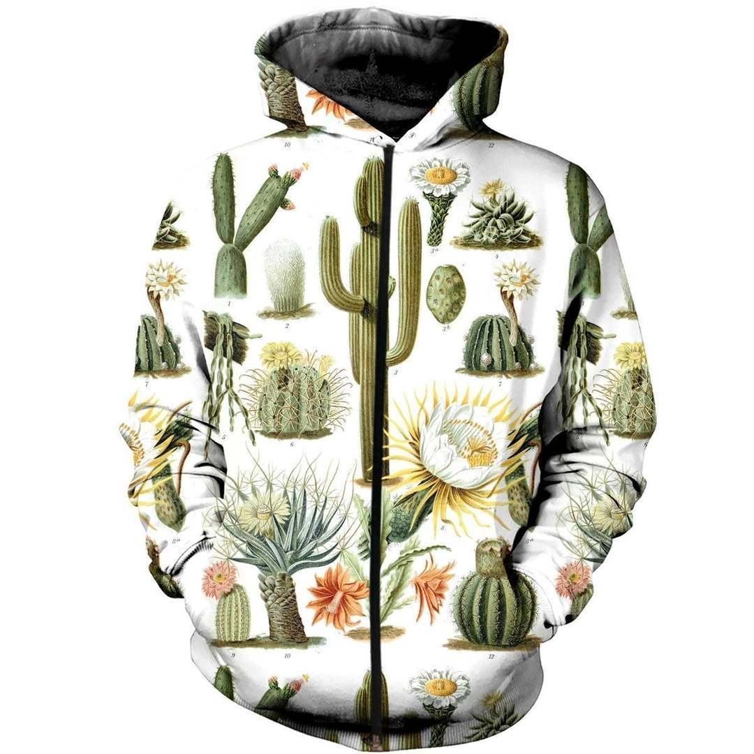 3D All Over Printed Cactus Have Flower Shirts