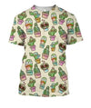 All Over Printing Cactus Funny Shirt