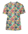 All Over Printing Cactus Color Shirt