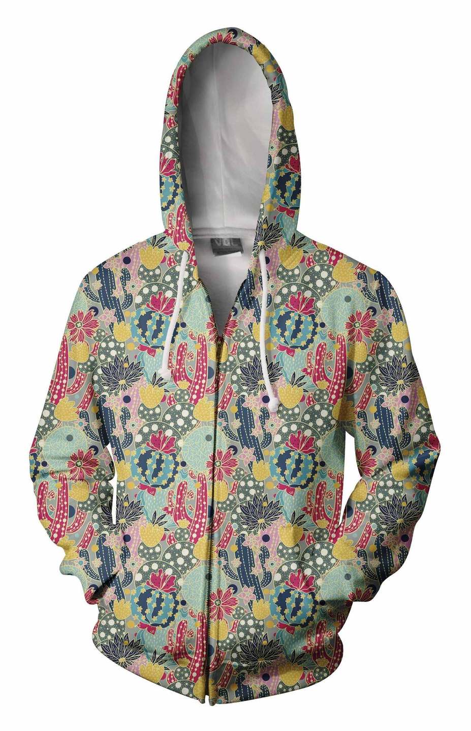 All Over Printing Cactus Color Shirt