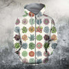 3D All Over Printed stone flower tree Shirts