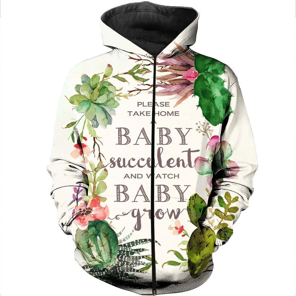 3D All Over Printed Flower Cactus Shirts