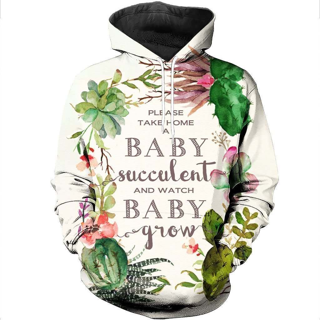 3D All Over Printed Flower Cactus Shirts