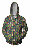 3D All Over Printing Scarlet Hedgehog And Cactus Shirt
