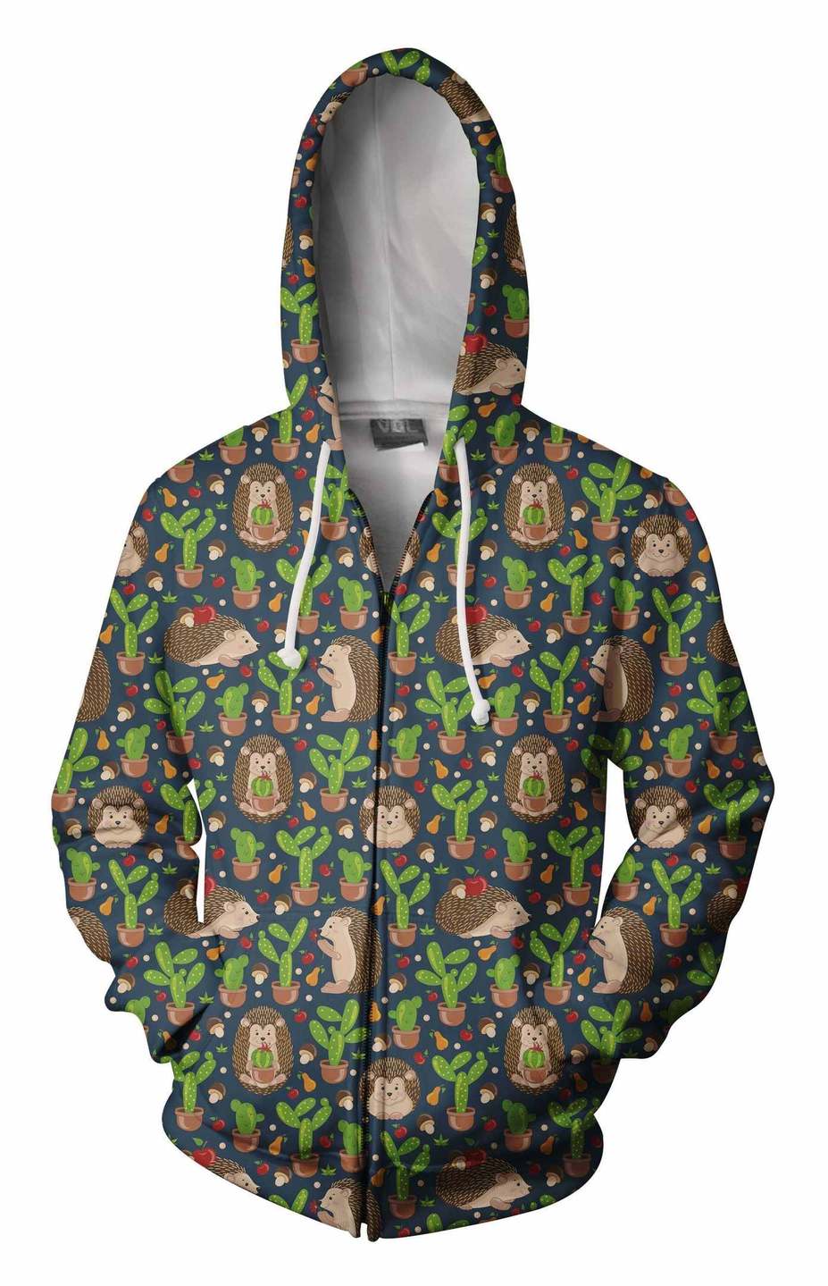 3D All Over Printing Scarlet Hedgehog And Cactus Shirt