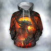 All Over Print Fire Dragon