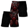 Awesomehoodie Tatoo Fenrir Wolf Red &amp; Black 3D all over printed for Man and Women DTK009