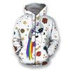 3D all over print unicornio astronaut
