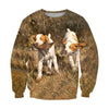 3D All Over Print Beagles Hunting Birds