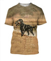 3D All Over Print Black Labrador Retriever Hunting Duck