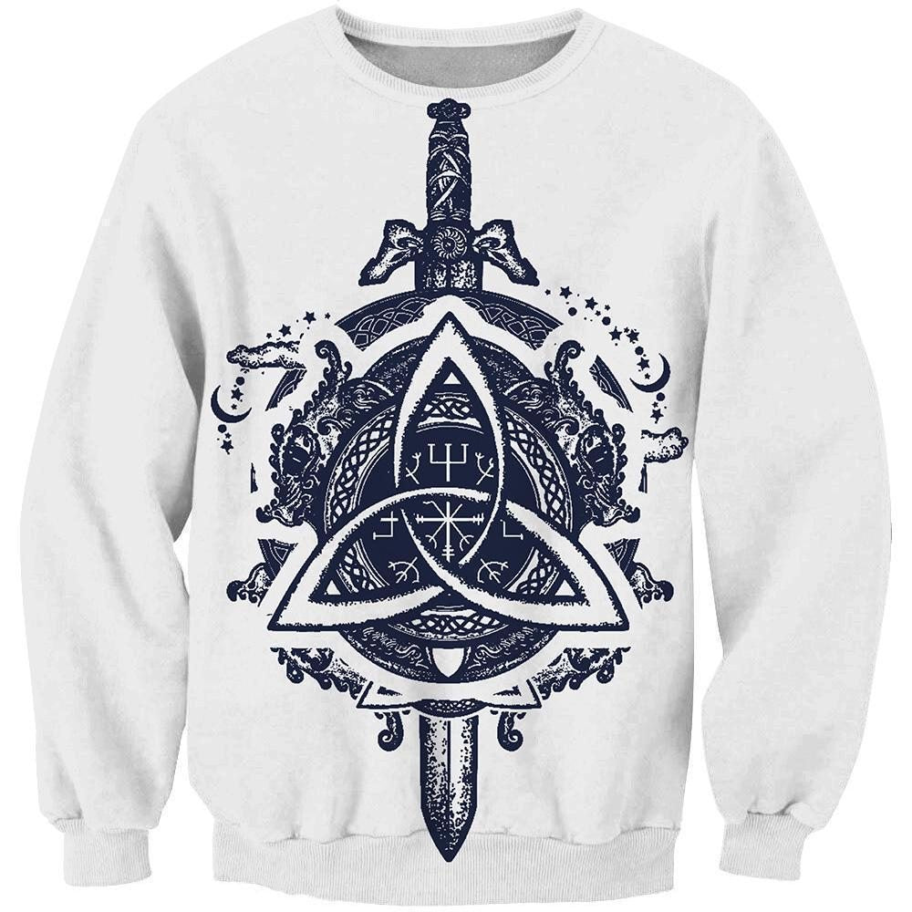 All Over Print Viking Symbols