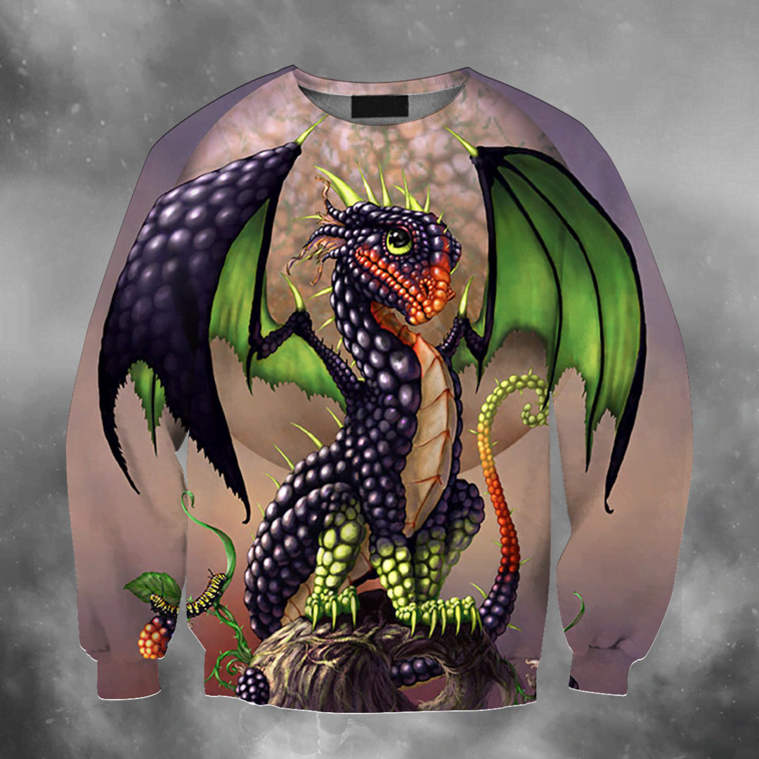 3D All Over Print Grape Dragon