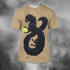 3D All Over Print Train Dragon Art 2