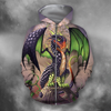 3D All Over Print Grape Dragon