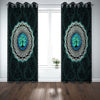 Awesome hoodie - Digital Printing 3D Draperies Tree Drawing Room Grommet Curtain THC032