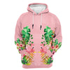 Awesome Hoodie Flamingo for Women HBC163