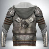 Awesome hoodie- VIKING ARMOR VALKNUT SYMBOL HOODIE- 3D All Over Print for Men and Women TH004