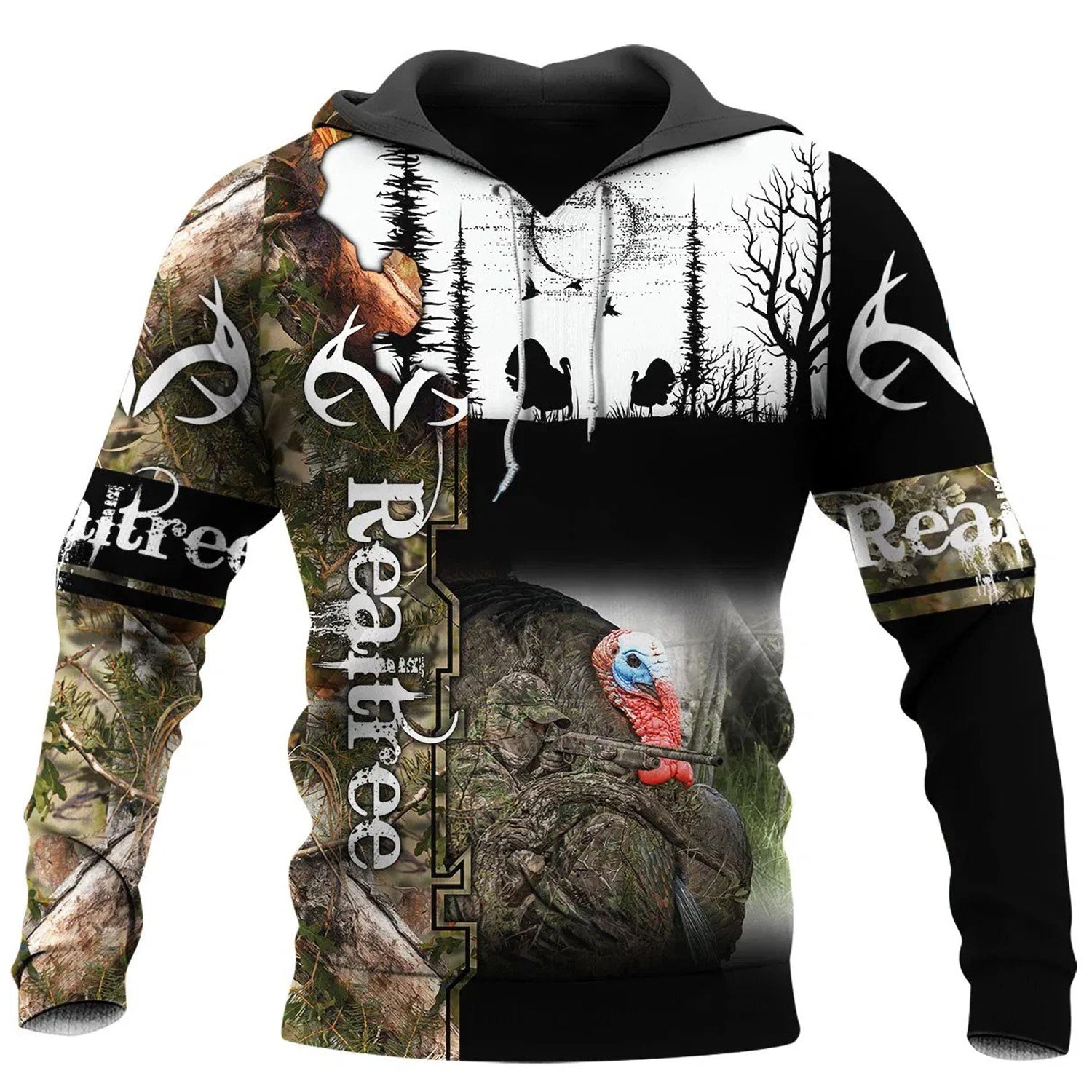 Awesome Hoodie 3D All Over Print Realtree for Men and Women Hoodie, T-Shirt, Zip Hoodies, Sweatshirt HBC126