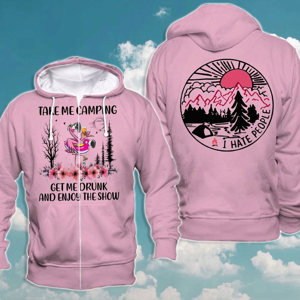 Awesome Hoodie Take Me Camping for Men and Women HBC191