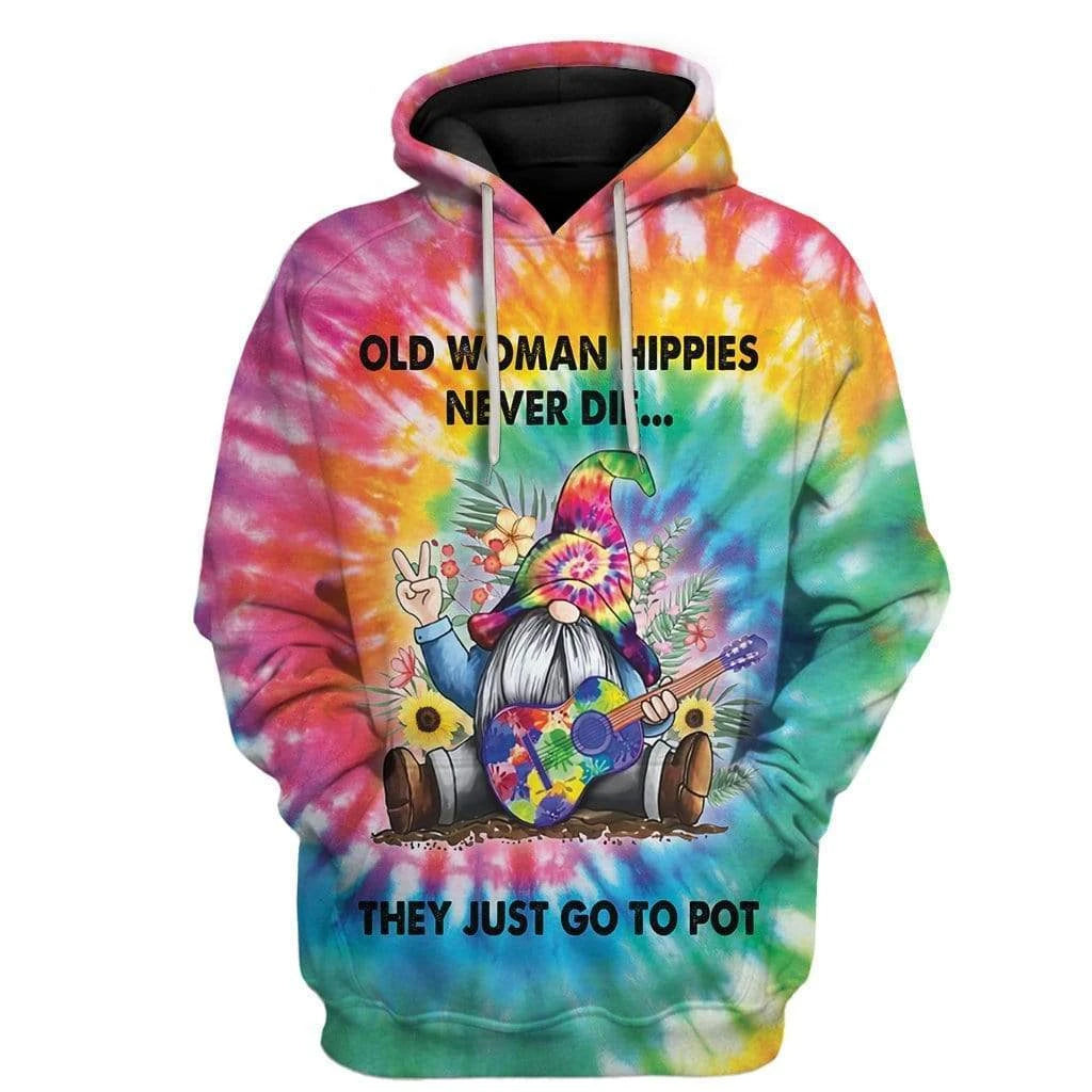 Awesome Hoodie Hippie for Men and Women HBC185