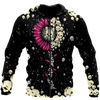 3D All Over Print Love Skul for Men and Women, T-Shirt, Zip Hoodies, Sweatshirt HBC0067