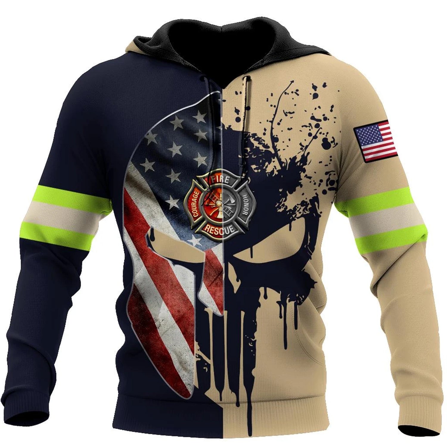 Awesome Hoodie 3D All Over Print Fire Flighter for Men and Women Hoodie, T-Shirt, Zip Hoodies, Sweatshirt HBC139