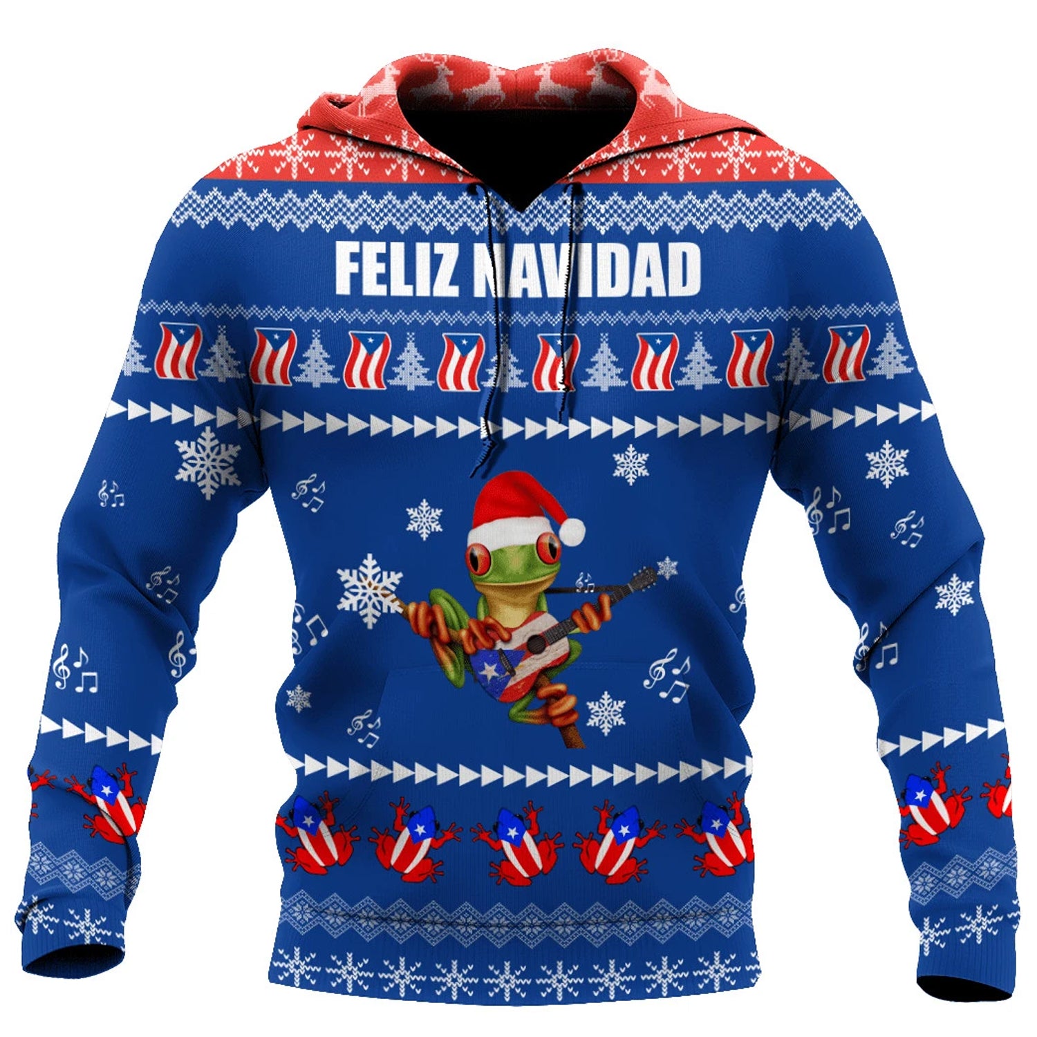Awesome Hoodie 3D All Over Print Feliz Navidad for Men and Women Hoodie, T-Shirt, Zip Hoodies, Sweatshirt HBC140