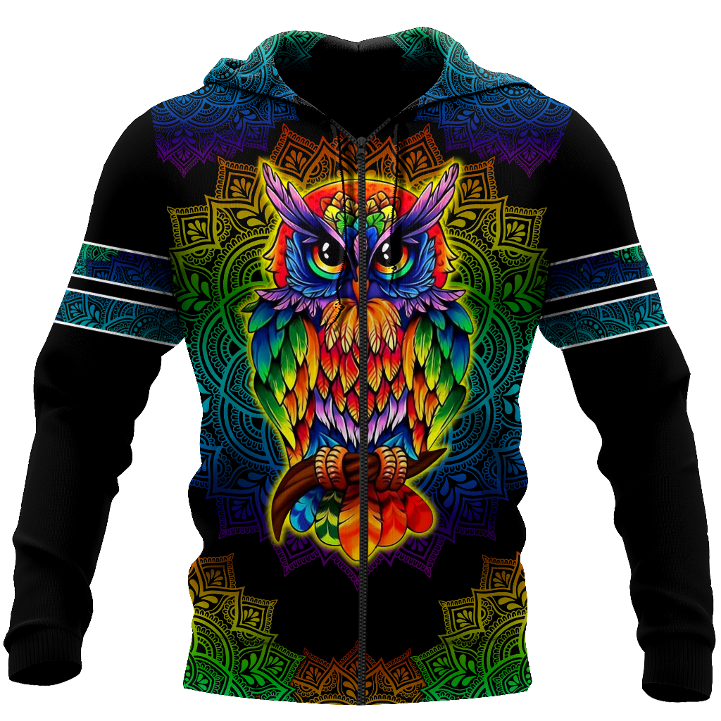 Awesome Hoodie Owl for Men and Women HBC286