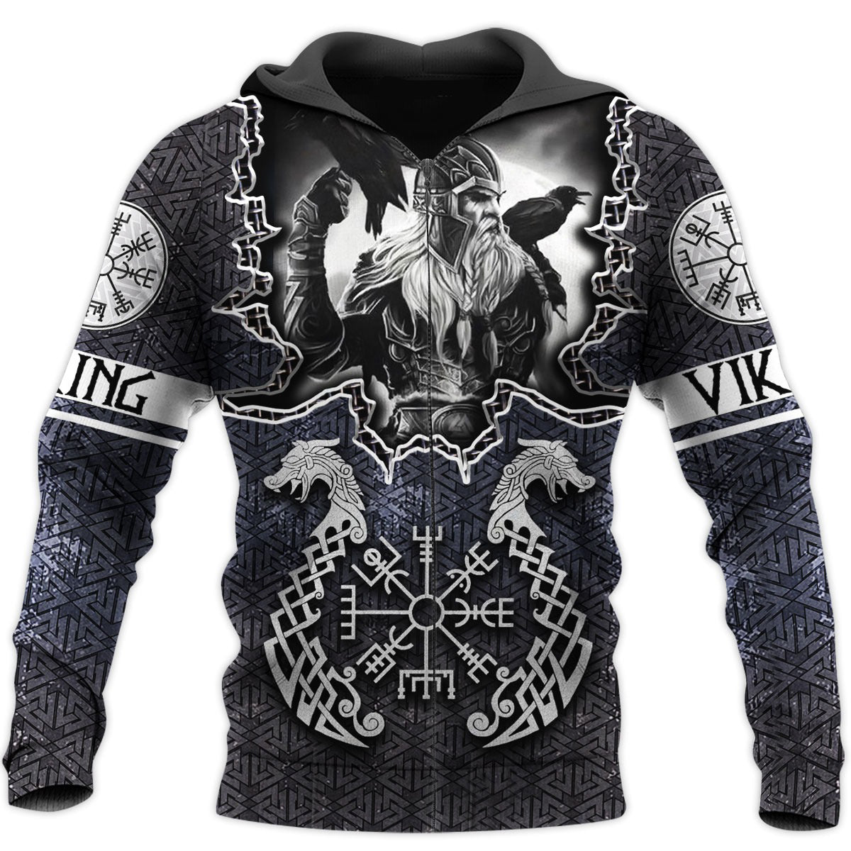 Awesome hoodie-Beautiful Viking 3D All Over Printed for Men and Women Hoodie TH060