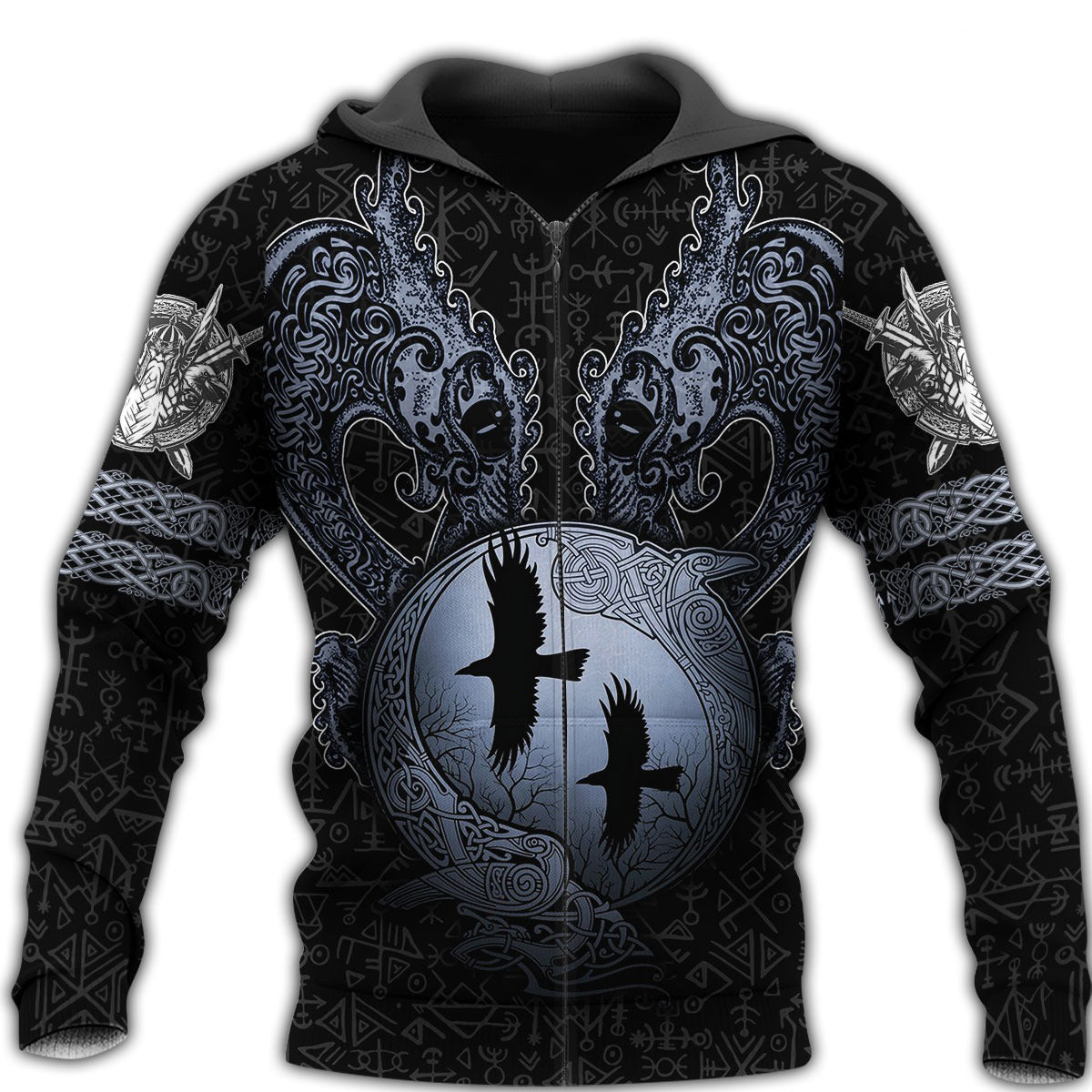 Awesome hoodie-Viking God 3D All Over Printed for Men and Women Hoodie TH057