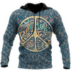 Awesome Hoodie 3D All Over Hippie Peace Love for Men and Women Hoodie, T-Shirt, Zip Hoodies, Sweatshirt HBC145