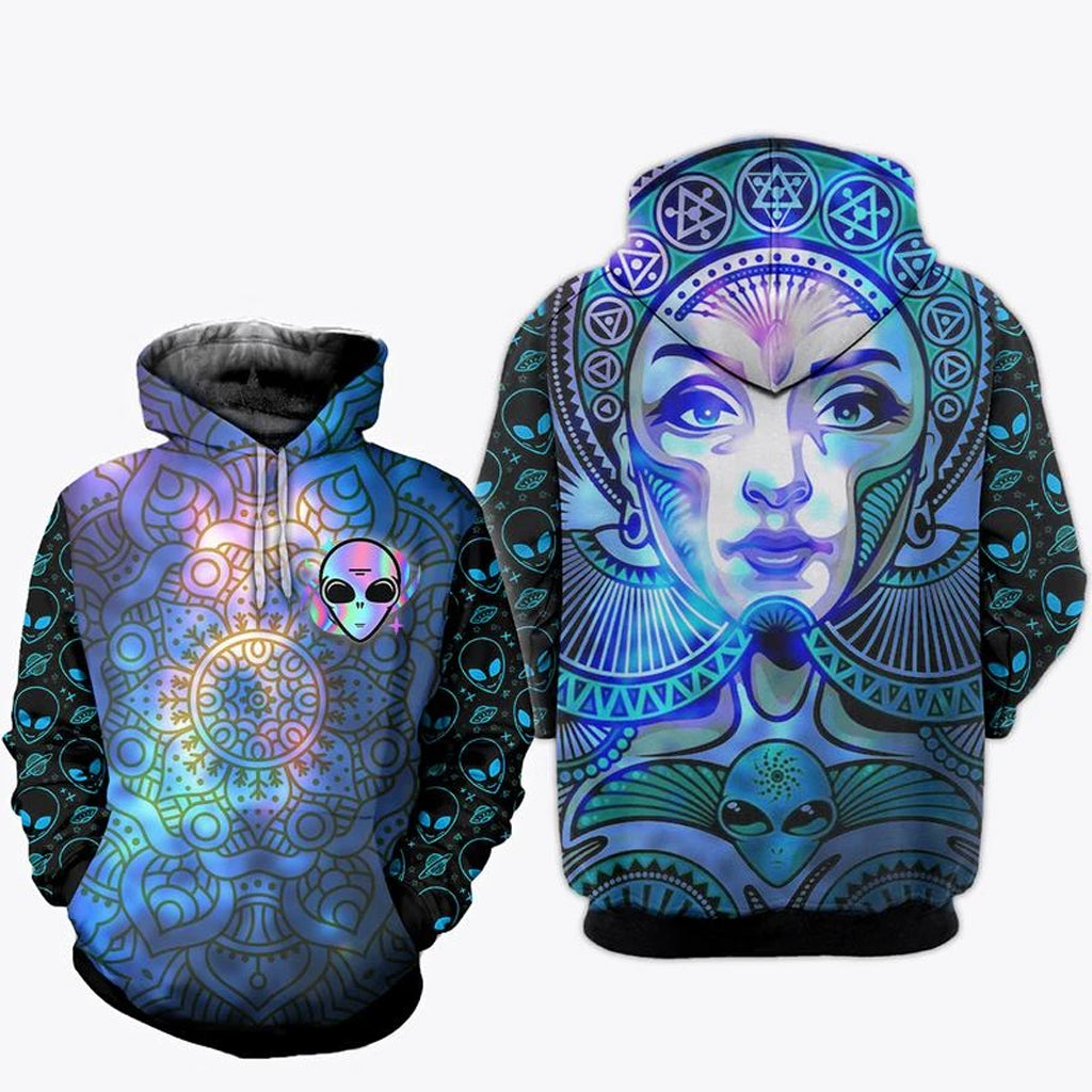 Awesome Hoodie Hippie Mandala for Men and Women HBC186