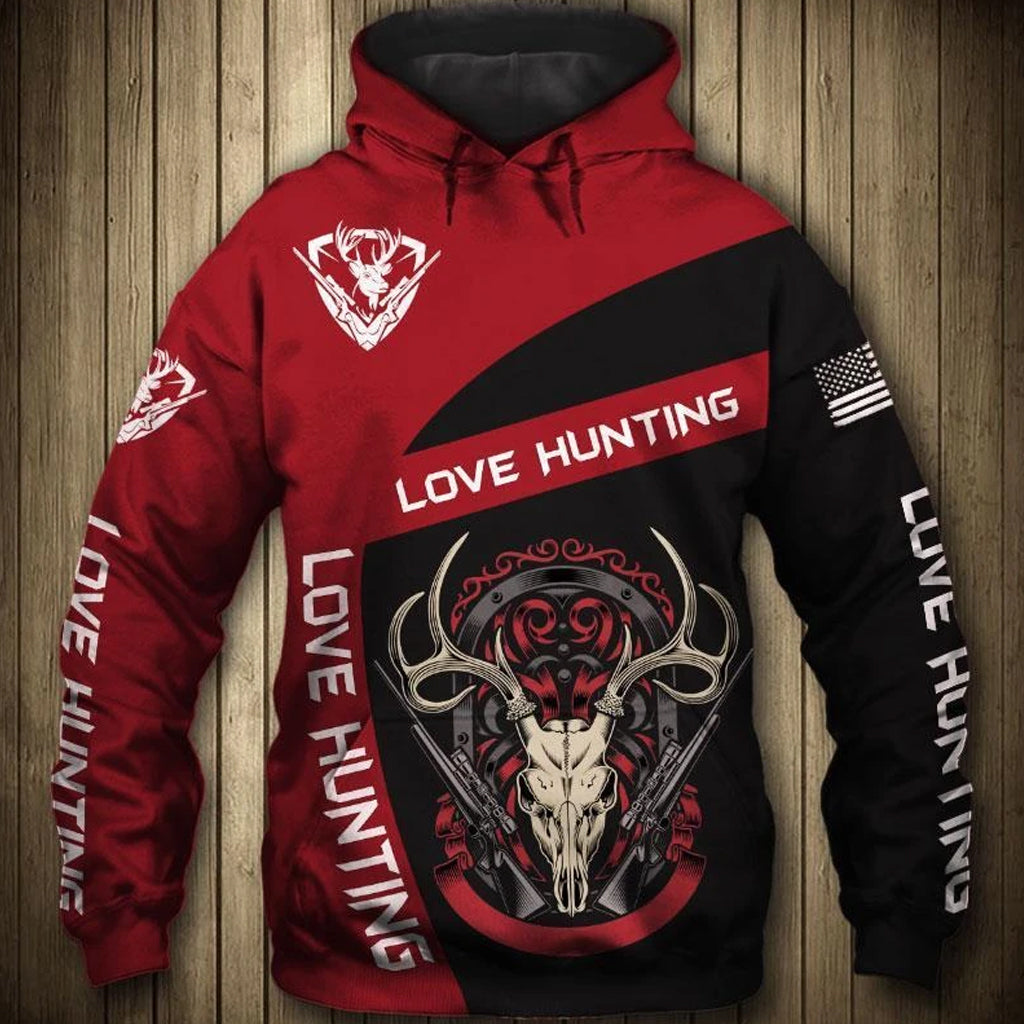 Awesome Hoodie Deer Hunting for Men and Women HBC229