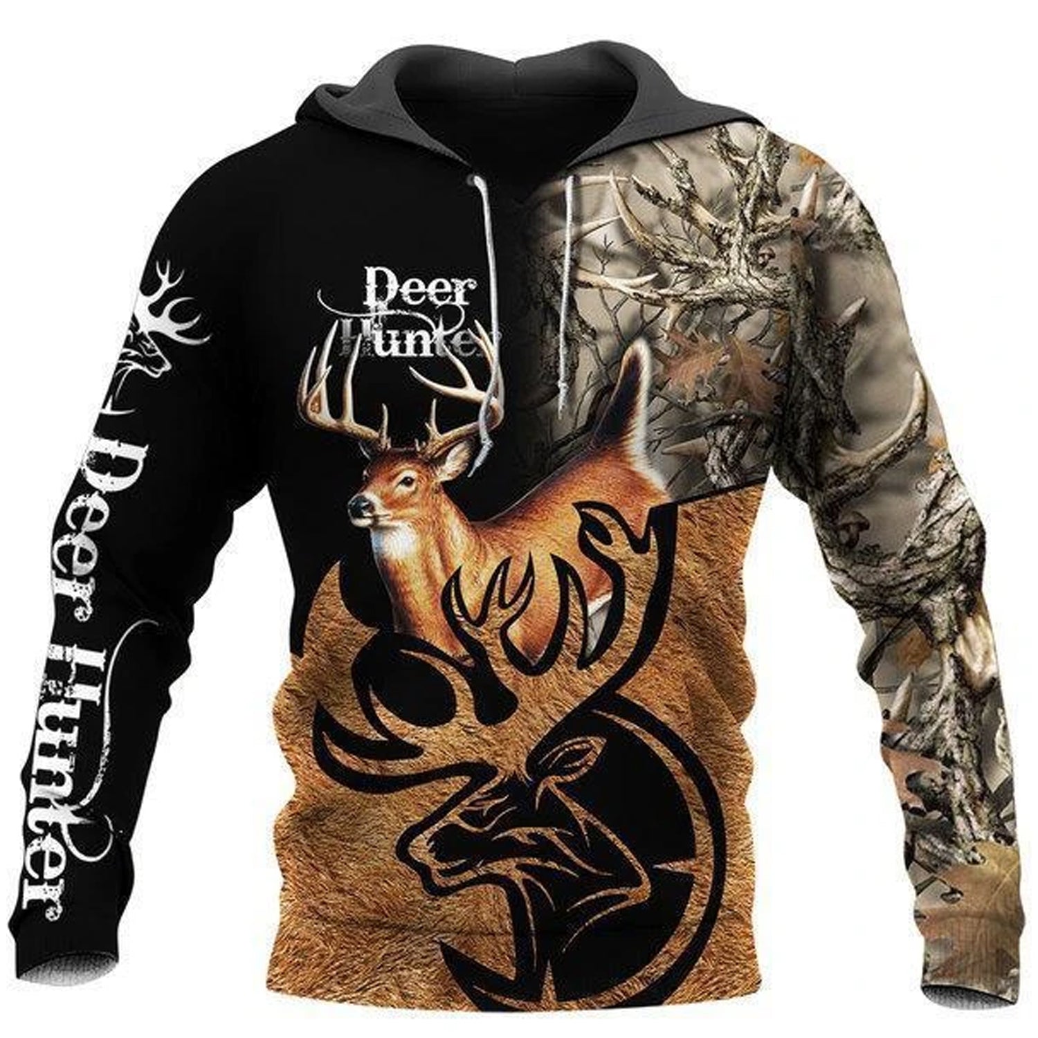 Awesome Hoodie 3D All Over Print Deer Hunter for Men and Women Hoodie, T-Shirt, Zip Hoodies, Sweatshirt HBC125