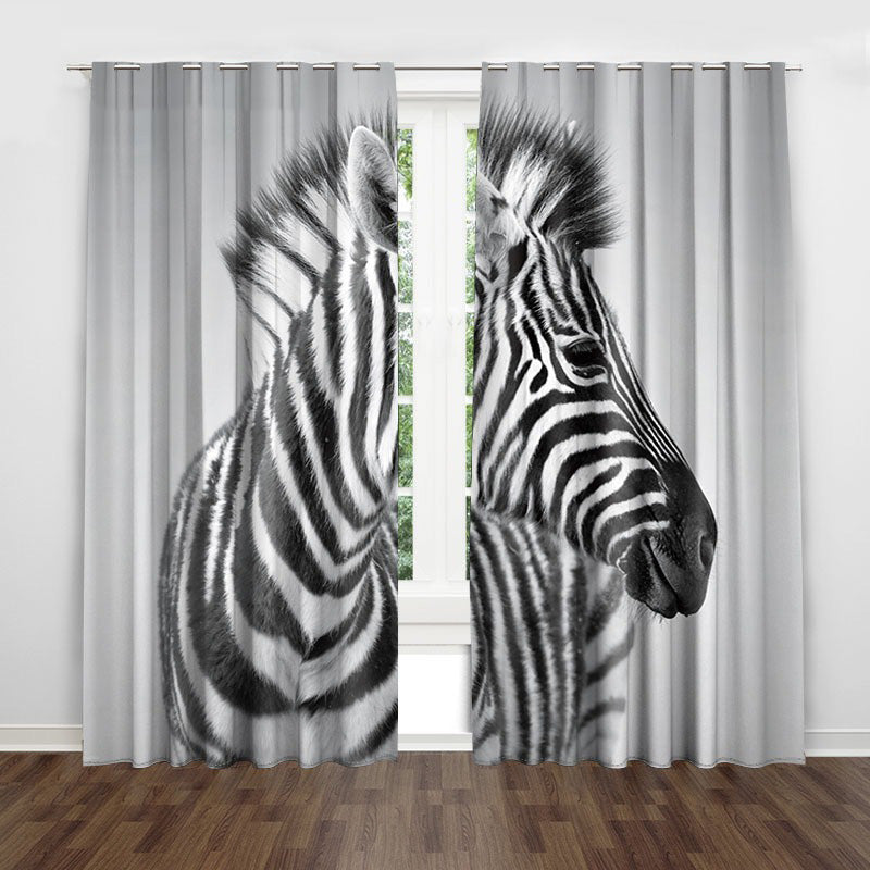 Awesome hoodies - Zebra Curtains - QK3201