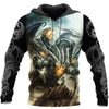 Awesome hoodie-Tattoo and Dungeon Dragon 3D All Over Print for Men and Women Hoodie TH010