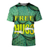 3D All Over Printed Free Hugs Cactus Shirts