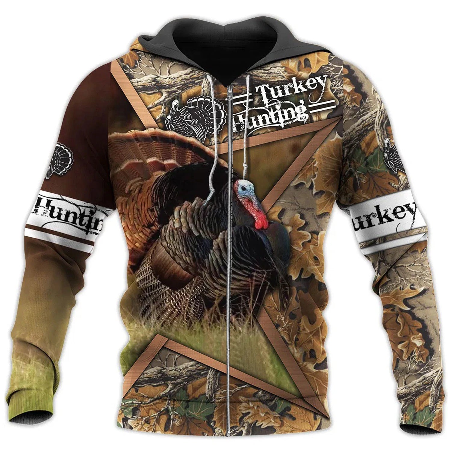 Awesome Hoodie 3D All Over Print Turkey Hunter for Men and Women Hoodie, T-Shirt, Zip Hoodies, Sweatshirt HBC130