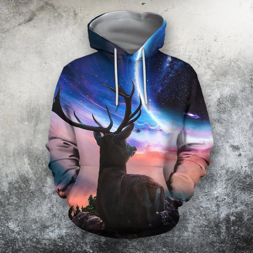 Awesome Hoodie Deer for Men and Women HBC209