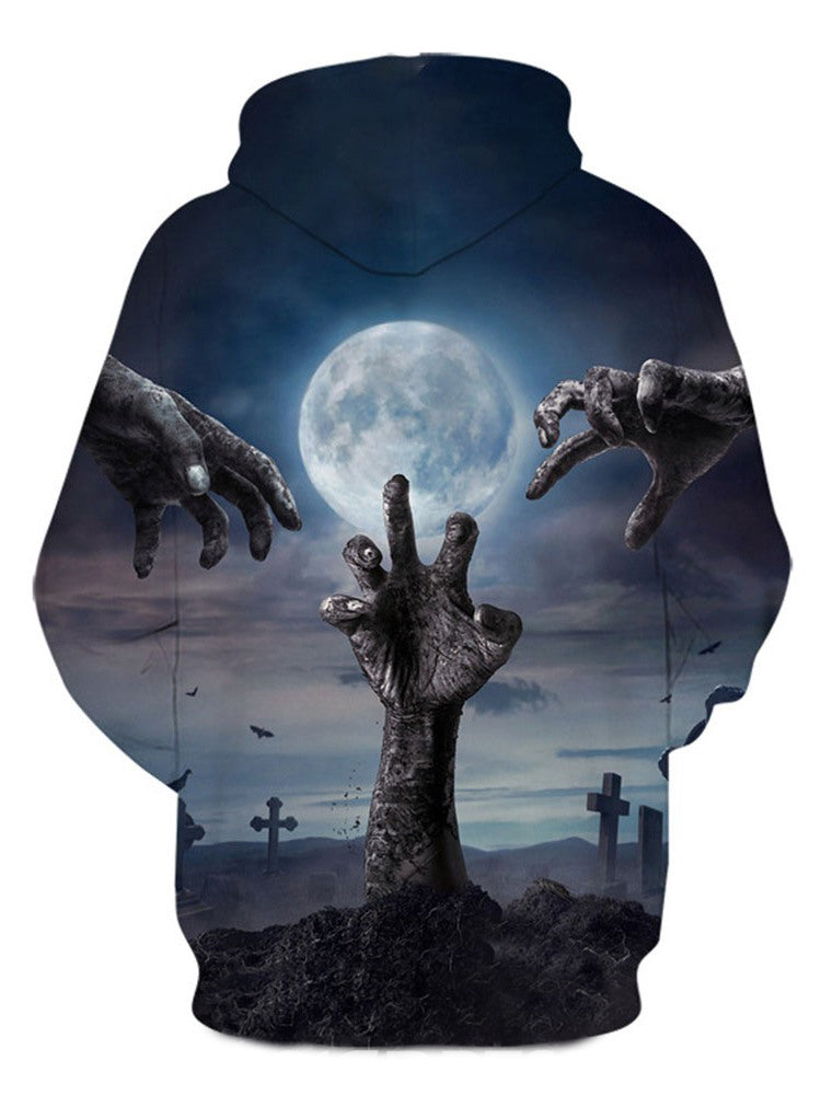 Awesome hoodie- Pullover Print Loose Hoodies TH079