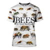 3D All Over Printed The Bees Shirts