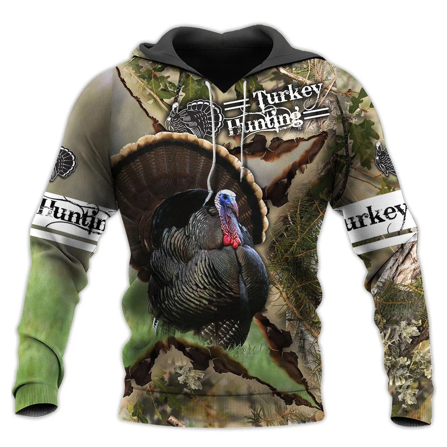 Awesome Hoodie 3D All Over Print Turkey Hunter for Men and Women Hoodie, T-Shirt, Zip Hoodies, Sweatshirt HBC129